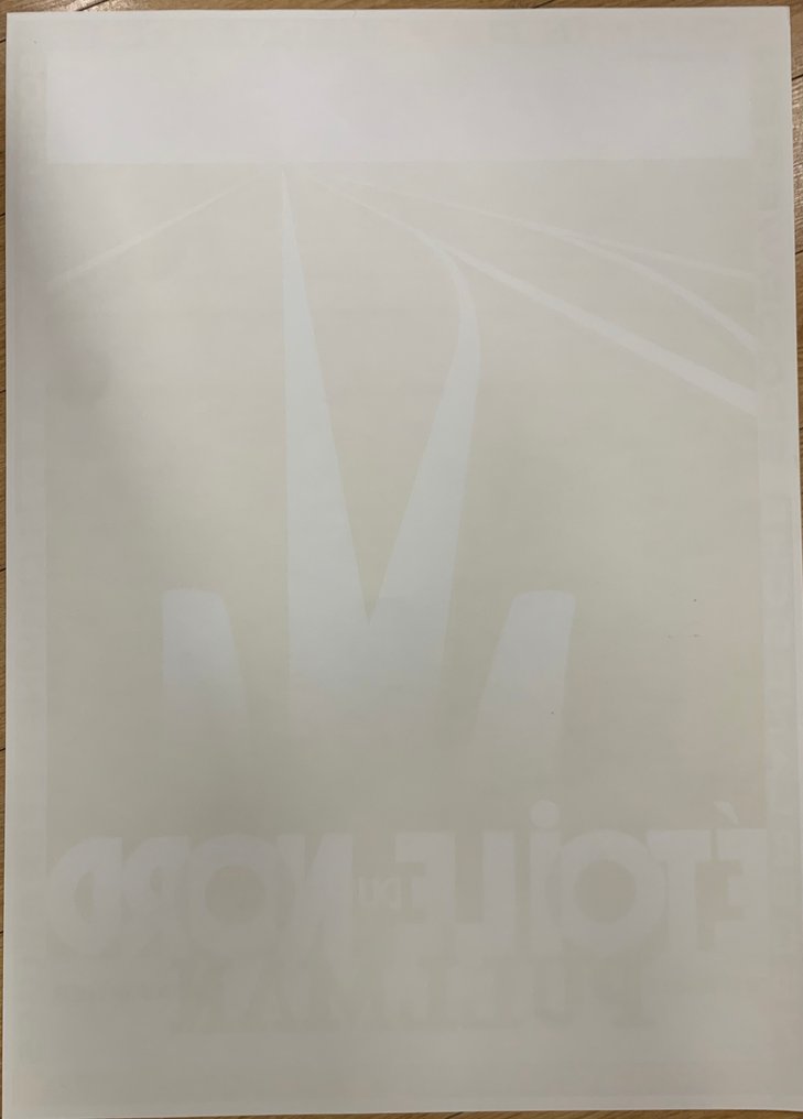 A.M. Cassandre - Étoile du Nord - Pullman - 1980‹erne #4.3