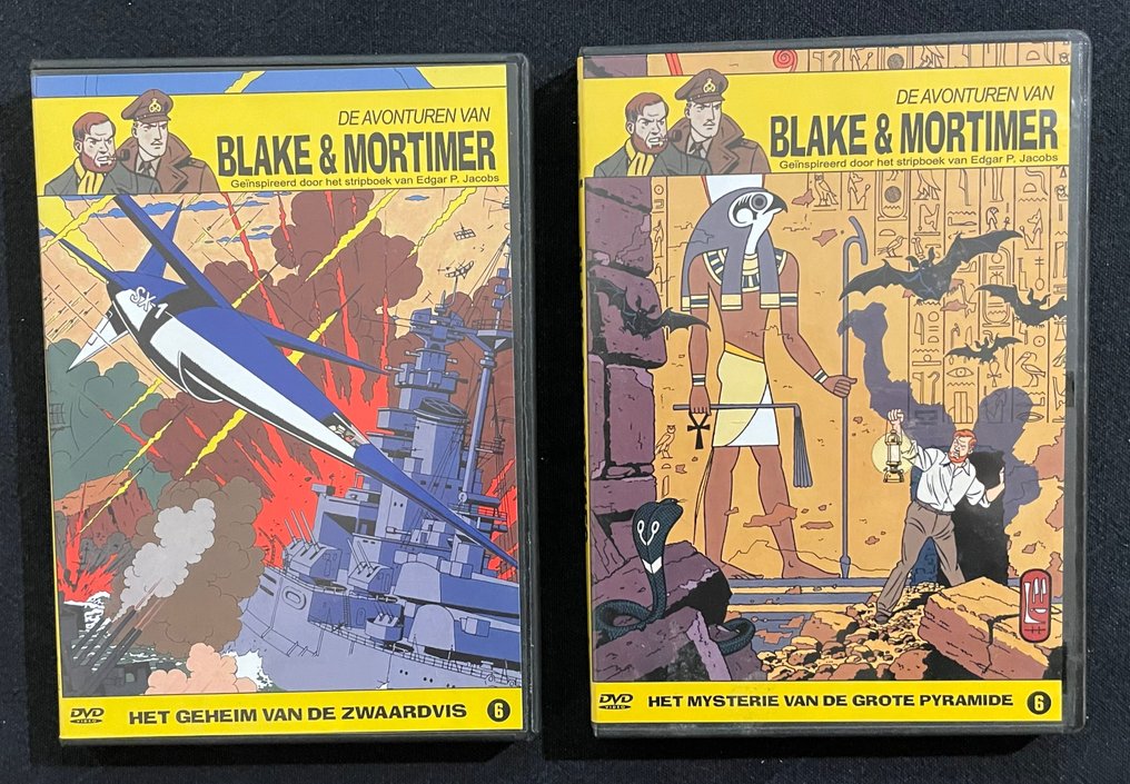 Blake en Mortimer - complete DVD serie - 8 DVD - First edition - 2006/2007 #2.1