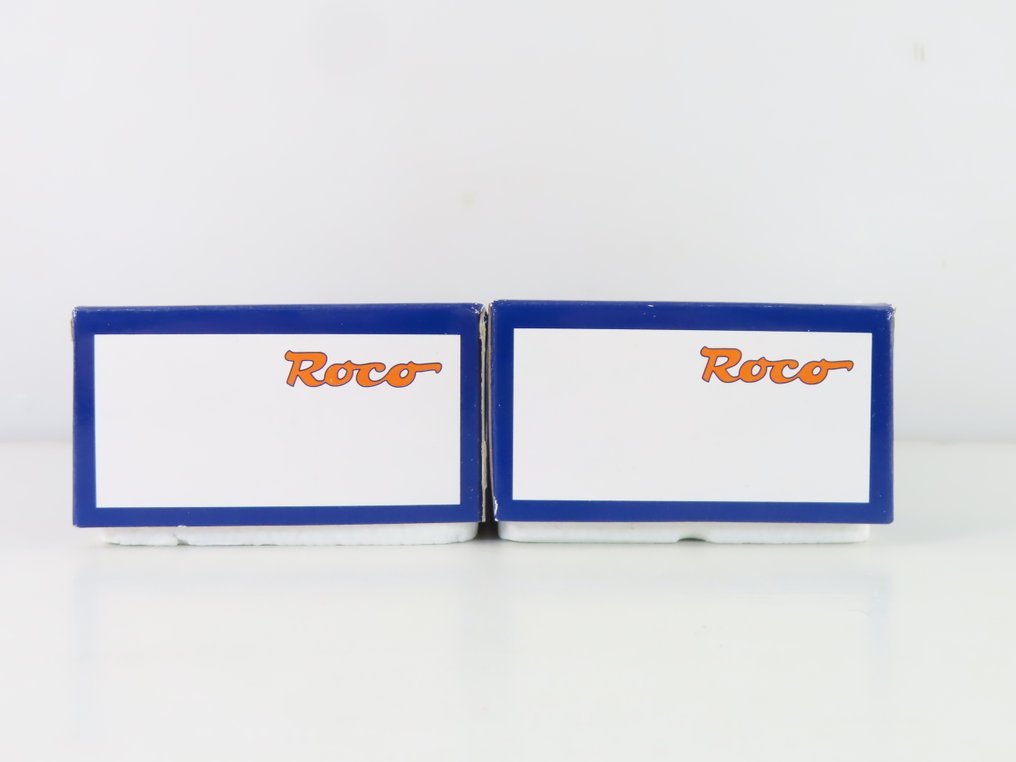 Roco H0 - Uit set 66058 - Τρένο μοντελισμού μεταφοράς εμπορευμάτων (2) - Τετραξονικά φορτηγά για τη μεταφορά απορριμμάτων - NS, VAM #4.3