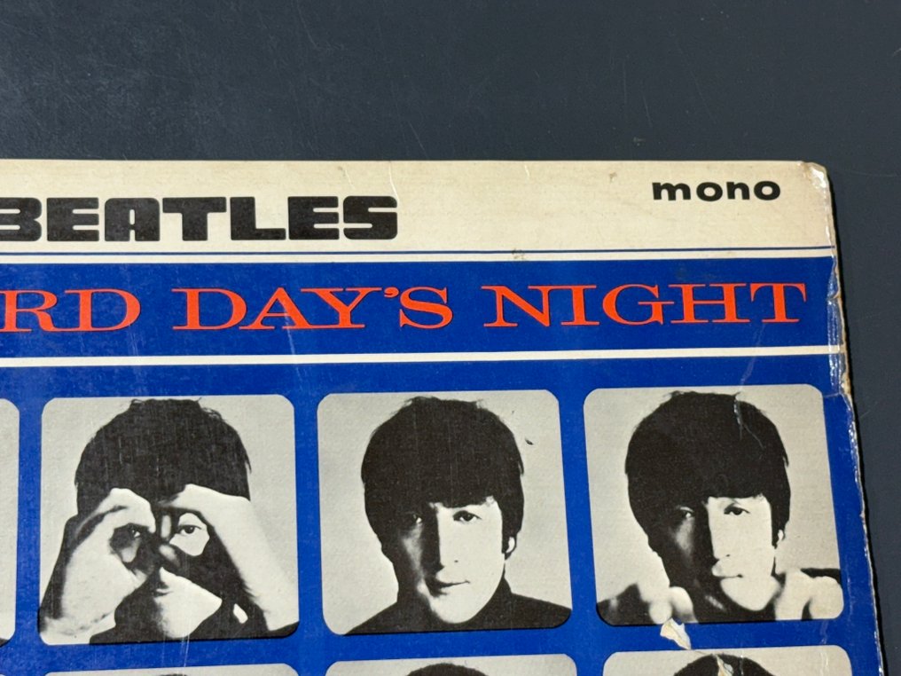 Beatles - A Hard Day's Night (Garrod & Lofthouse Sleeve, KT on B side) - LP - 1964 #4.3