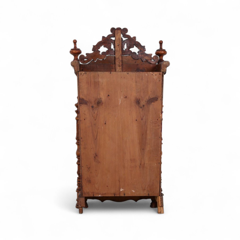 Oratório Séc. XIX - Βιτρίνα - Walnut #4.3