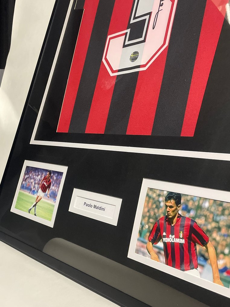 AC Milan - 意大利足球联盟 - 保罗·马尔蒂尼 - 1988 - 足球球衣  #3.2