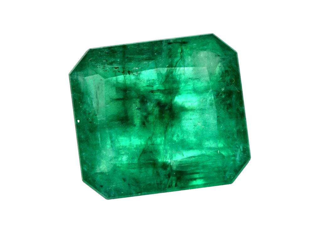 Ingen mindstepris Grøn, Blå Smaragd  - 5.87 ct - Instituto Gemólogico Español (IGE) #3.2