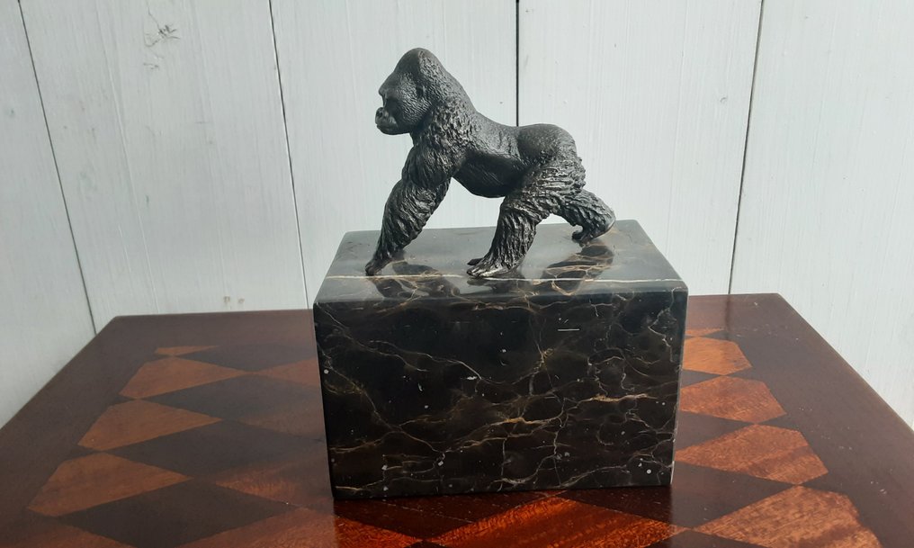 Patsas, Onbekend - 16 cm - pronssimarmori #1.0