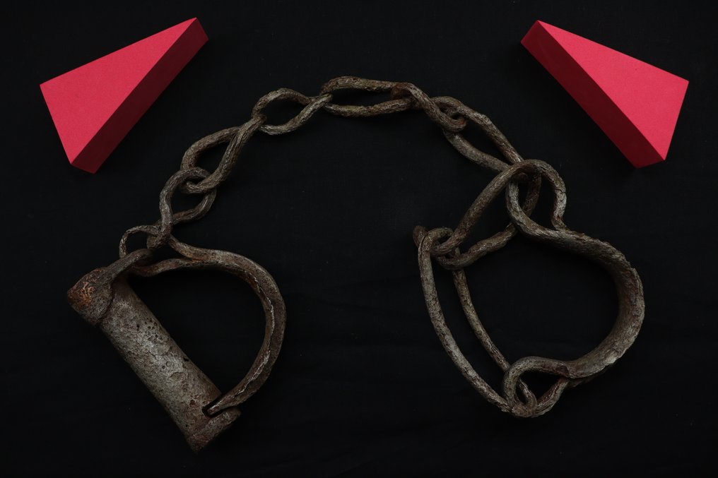 Μεσαιωνικός (Γοτθικός) Μακρύ Σίδερο Στρατιωτικά χειροπέδες - 71 cm  (χωρίς τιμή ασφαλείας) #1.0