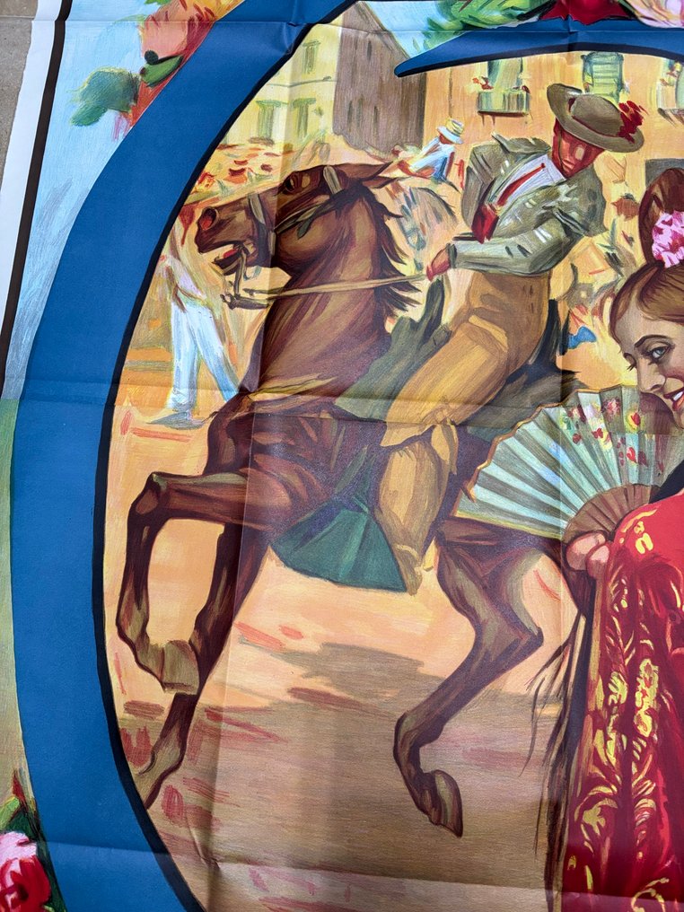 Ruano Llopis - Cartel Grande Toros de Sevilla - 157x110 cm. Litho. - 1980-talet #2.1