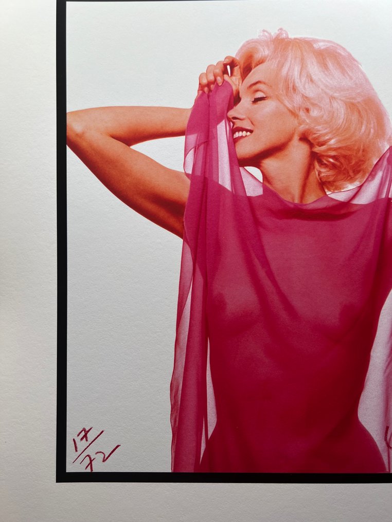 Bert Stern (1929–2013) - Famous Marilyn Monroe in the Red Scarf #4.3