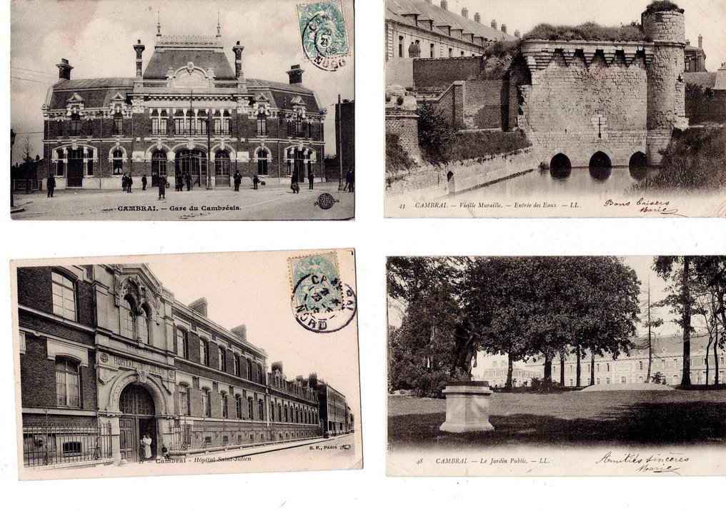 Γαλλία - Γαλλία, υπέροχο σετ από 128 κάρτες για συλλογές αρχές 1900, γραμμένες και με γραμματόσημα. - Καρτ-ποστάλ (120) - 1898-1915 #4.3