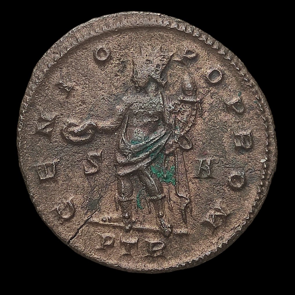 罗马帝国. 马克西米安 （286-305）. Follis Treveri - GENIO POPVLI ROMANI  (没有保留价) #1.0