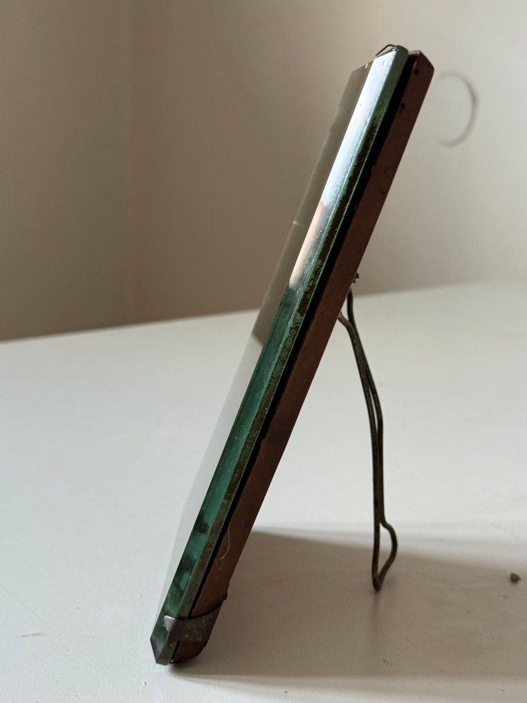 Miroir  - Bois, Verre - miroir en verre dépoli #1.0