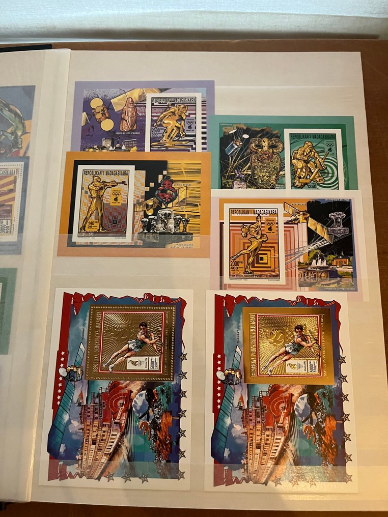 Μαδαγασκάρη 1970/1995 - Συλλογή μπλοκ, χωρίς πολλές ειδικές εκδόσεις. #2.1