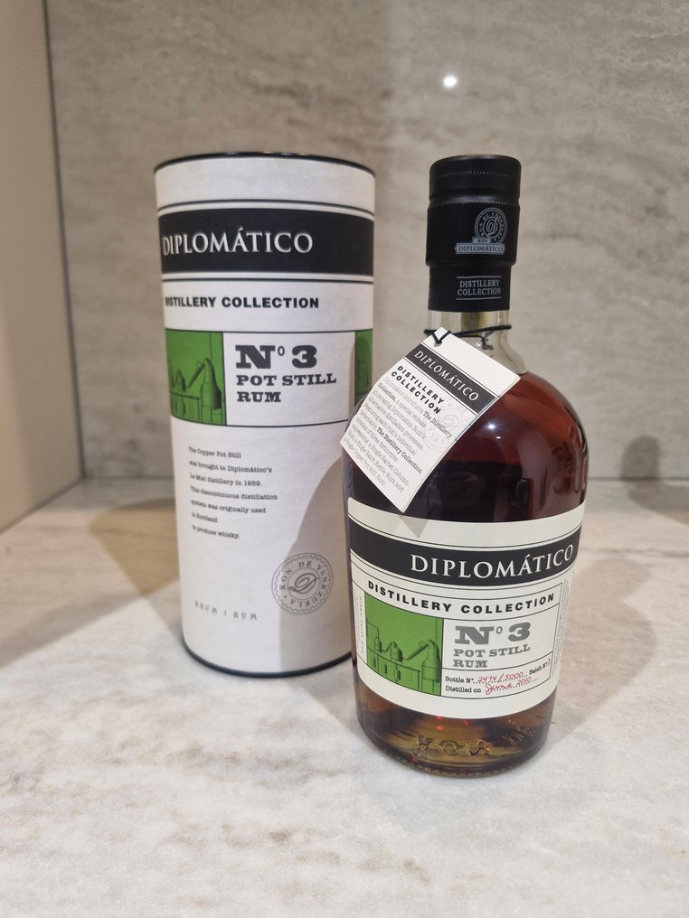 Diplomático - Distillery Collection: No.1 Batch Kettle, No.2 Barbet + No.3 Pot Still  - 70cl - 3 μπουκαλιών #4.3