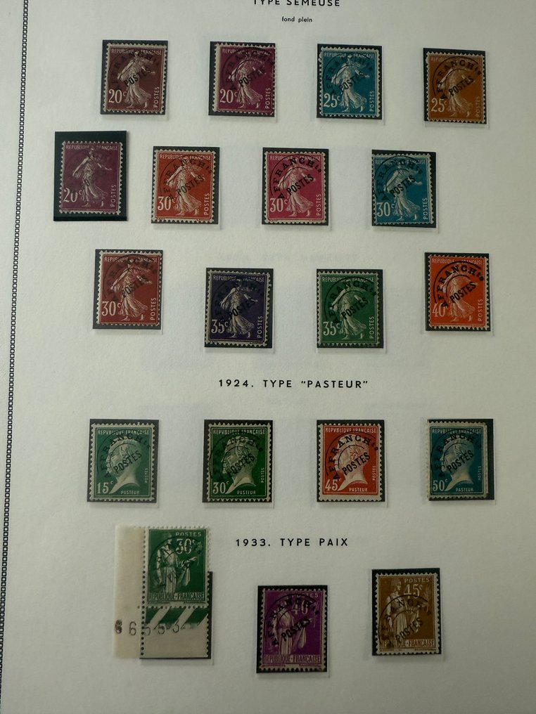 France  - Collection "Préoblitérés" (dont 44, semeuses, pasteurs..) en neufs - B/TB #1.0