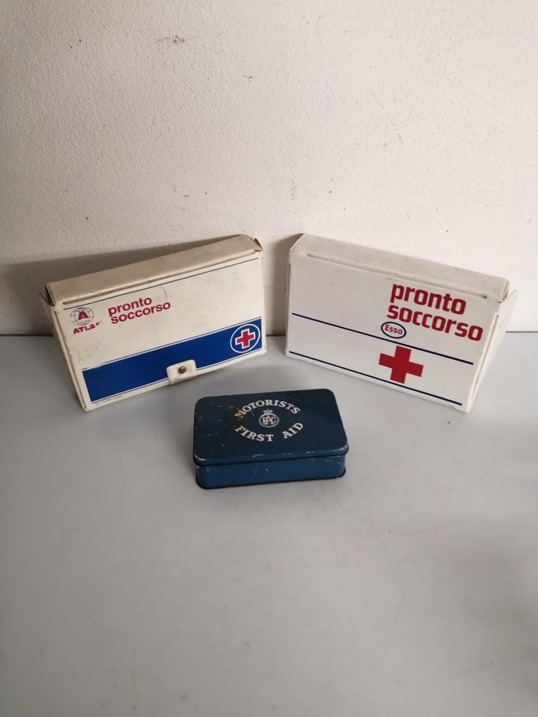 Primul ajutor - Rac - anii '60 - Semn publicitar - Aluminiu, Plastic #1.0