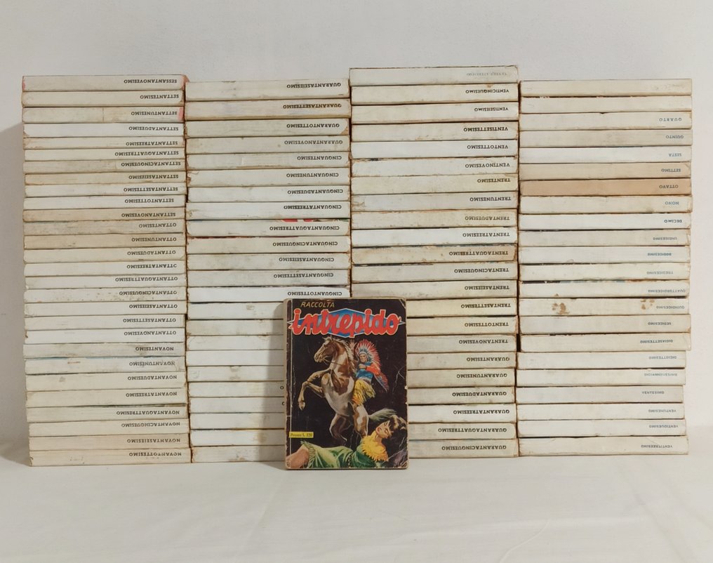 Intrepido Raccolta nn. 1/98 - sequenza originale semi completa (- nn. 88, 97) - 96 Complete series - Első kiadás - 1952 #4.3