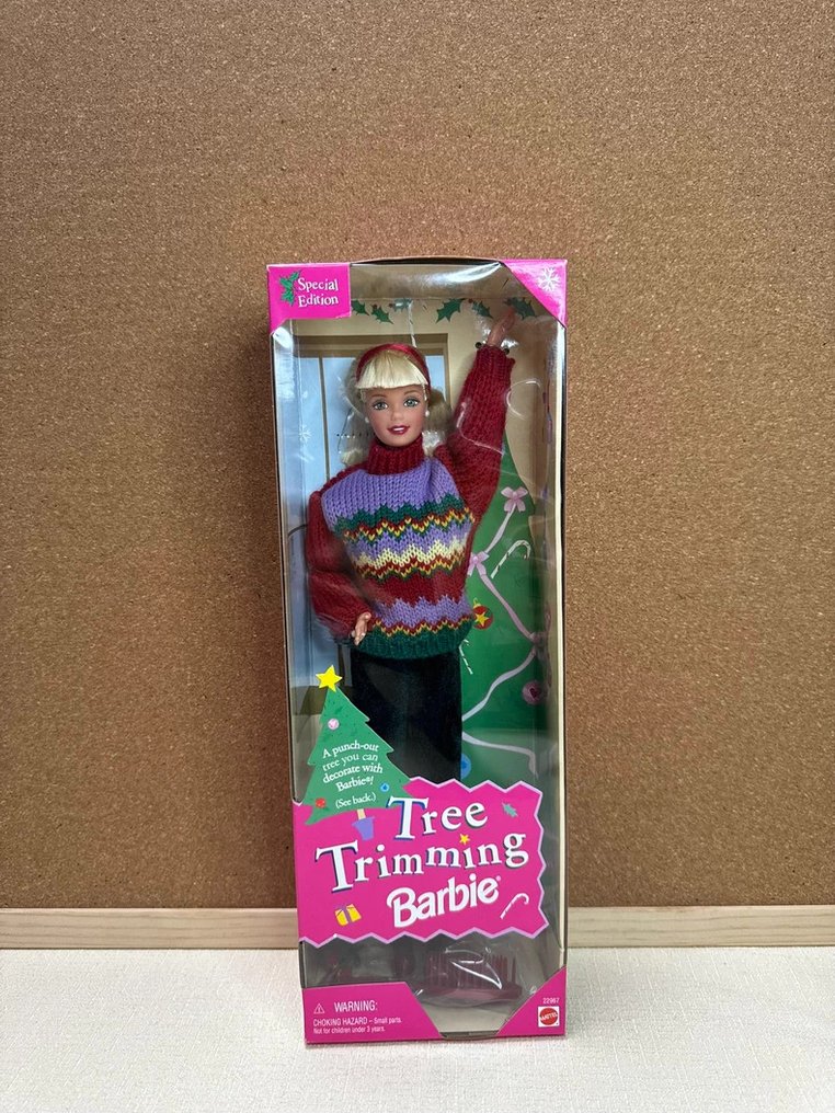 Mattel  - Barbiepop Bangs, sweater, Christmas Barbie, - 1990-2000 #1.0