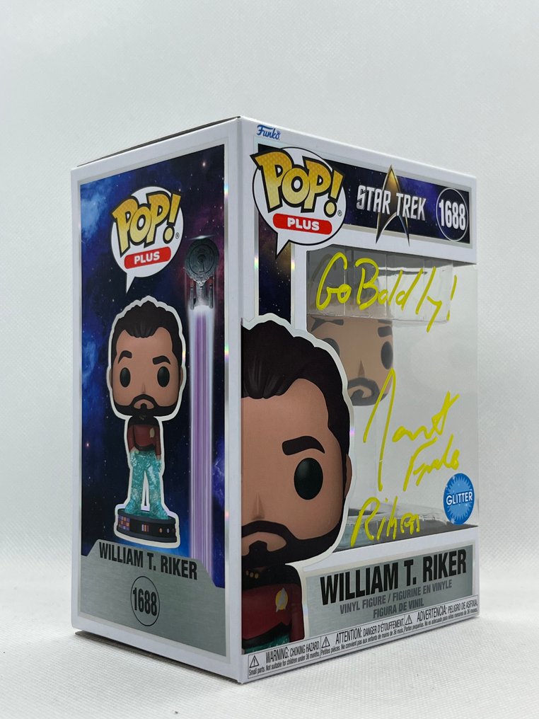 Star Trek - Signed by Jonathan Frakes (Commander William Riker) #4.3