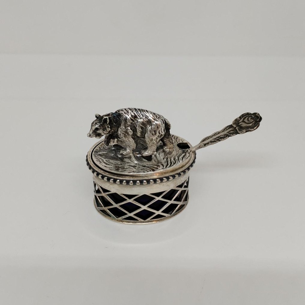 Spice container - Silver, Crystal #1.0