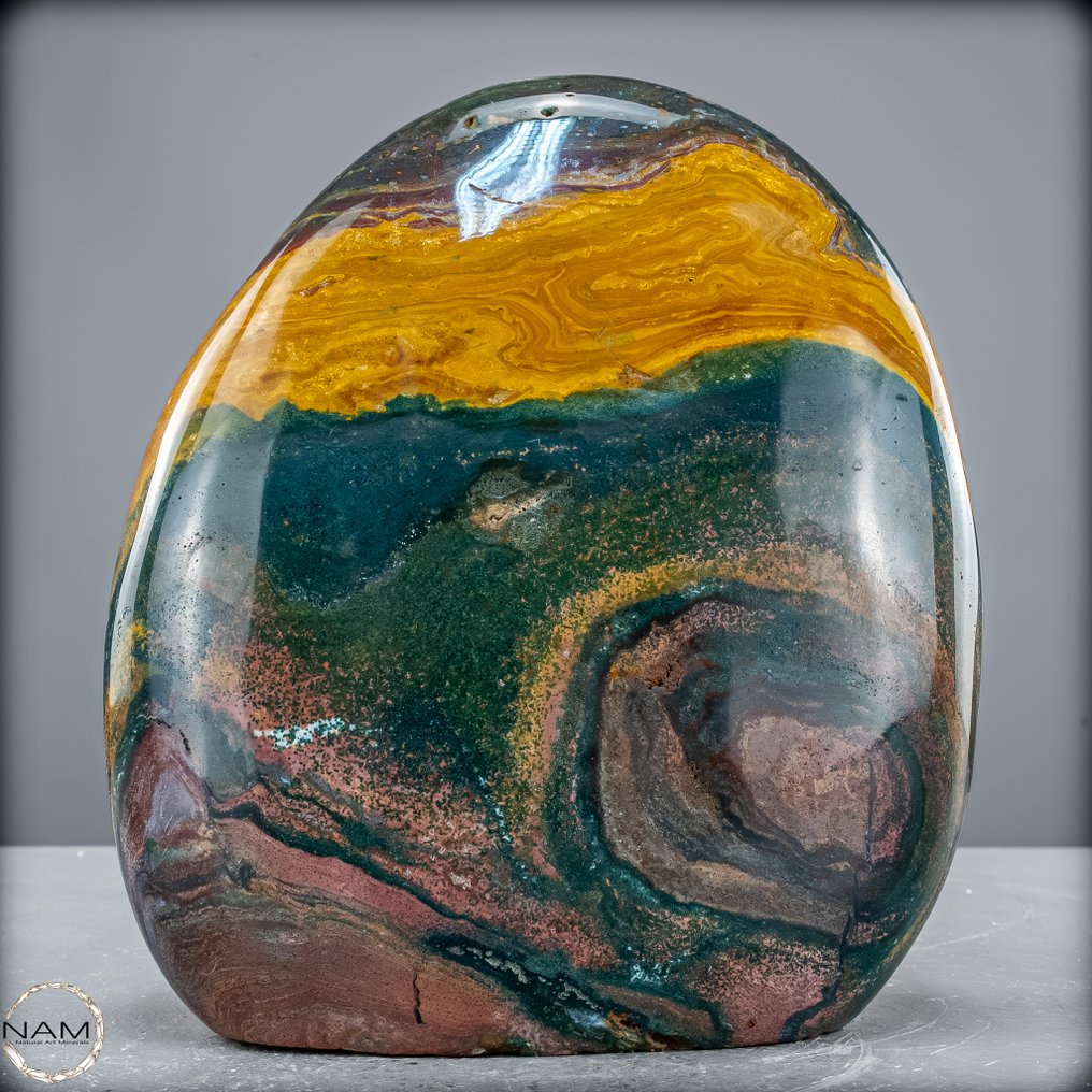 Natural Ocean Jasper Freeform- 3346.82 g #1.0