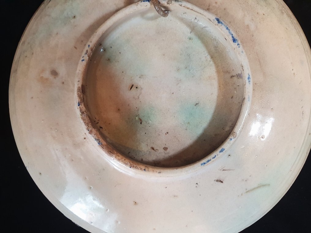 菲斯陶瓷盘 - 陶器 - 摩洛哥 - 19世纪至20世纪 #4.3