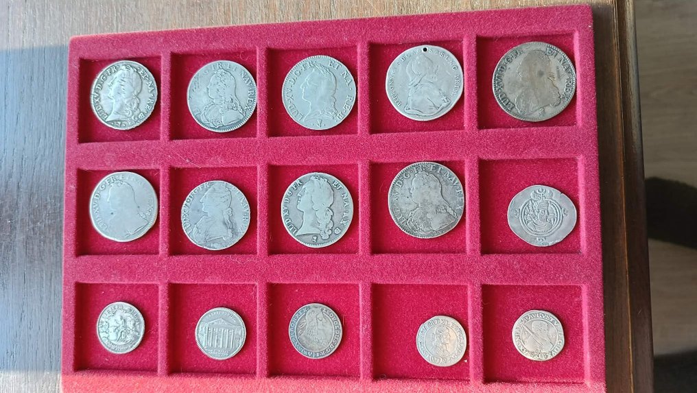 Verden. Lot of 15x coins (Ingen mindstepris) #1.0