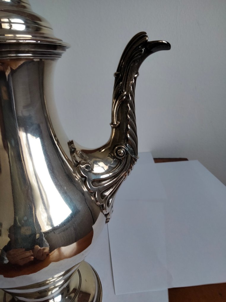 Caffettiera - .925 argento - Caffettiera Giorgio iii 1796 #3.2