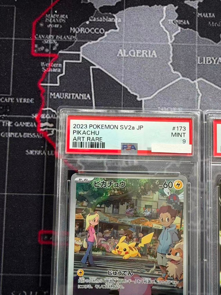 Pokémon - 2 Graded card - Pikachu - PSA 9 - Scarlet & Violet #1.0