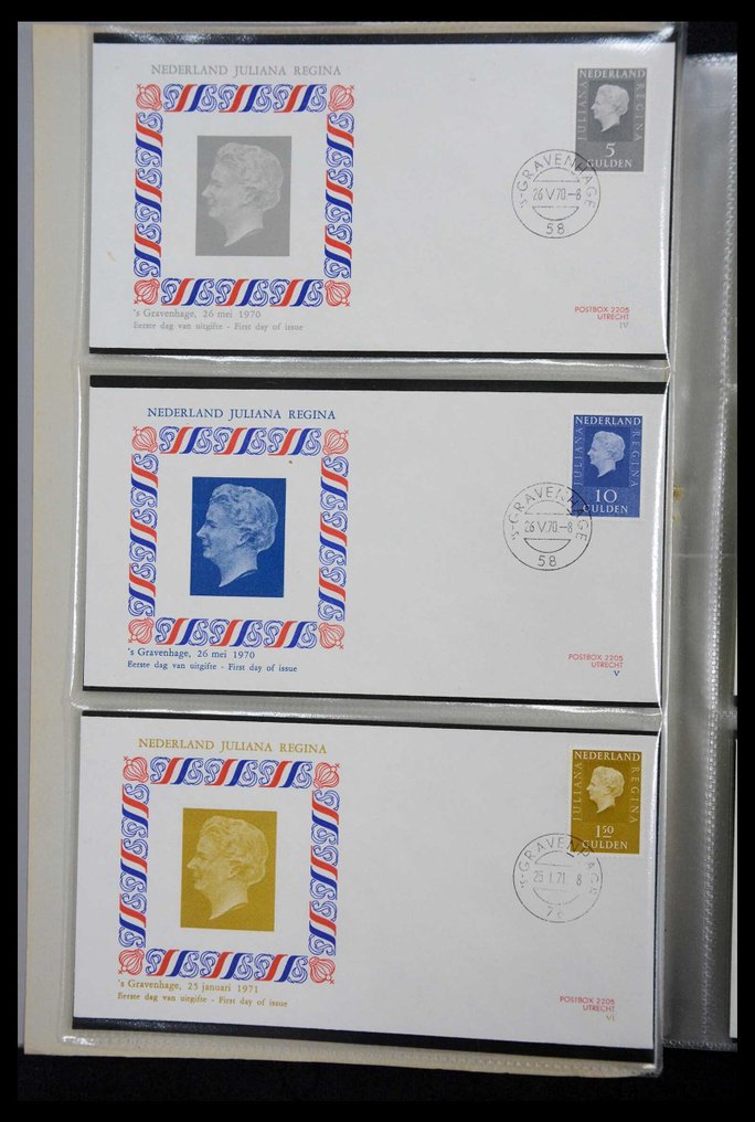 荷兰 1964/1991 - 荷兰FDC的收藏，包括特别项目 #2.1