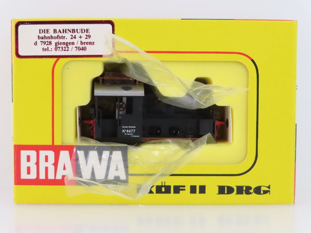Brawa H0 - 0488 - Diesellocomotief (1) - Köf II met houtgas generator - DRG #2.1