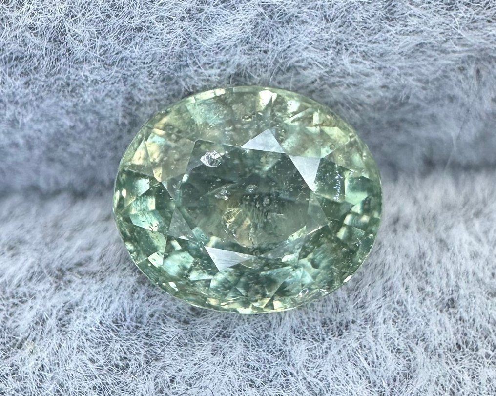 Zonder minimumprijs Groen, Geel Saffier  - 1.74 ct - Antwerp Laboratory for Gemstone Testing (ALGT) - No heat #4.3