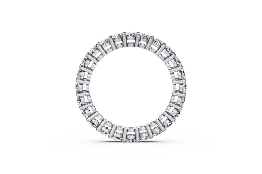 Ring - 14 kt Weißgold - 2.60ct. tw. Diamant (Laborgezüchtet (Lab Grown)) #3.2