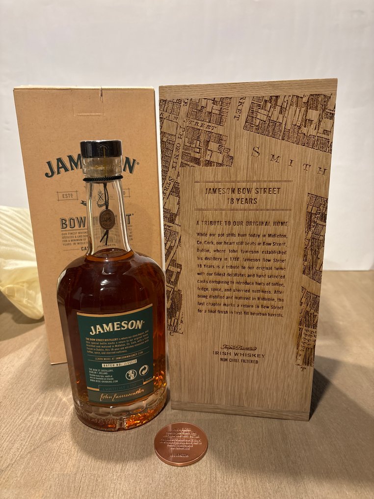 Jameson 18 years old Bow Street - Cask Strength Batch 1  - b. 2019  - 70cl #3.2
