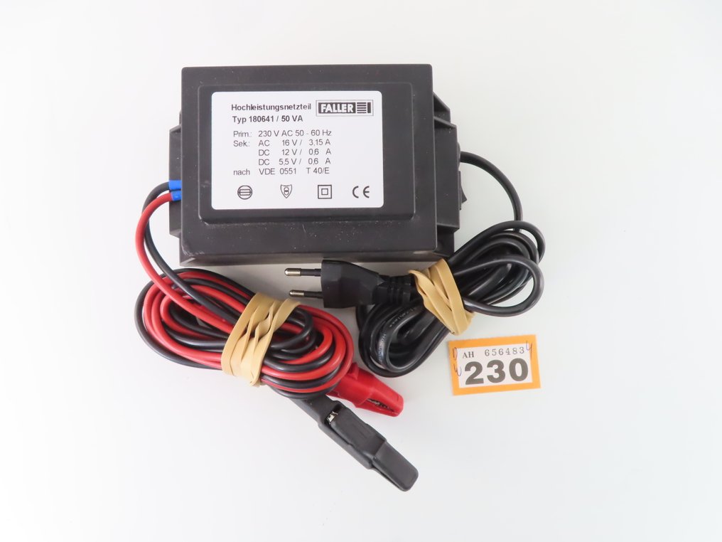 Faller H0 - 180641 - Elettronica (1) - Trasformatore speciale per l'alimentazione di Scenery e del sistema Car. #3.2