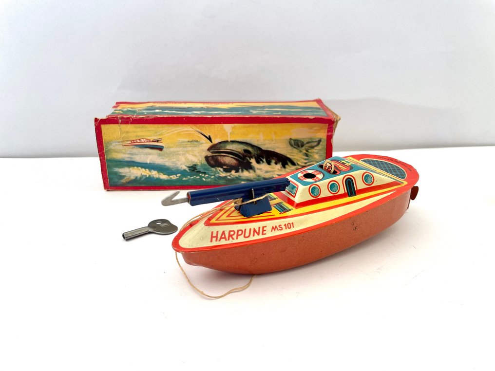 Seidel (MS) - Jouet en étain - Harpune MS 101 - 1940-1950 - Allemagne #2.1