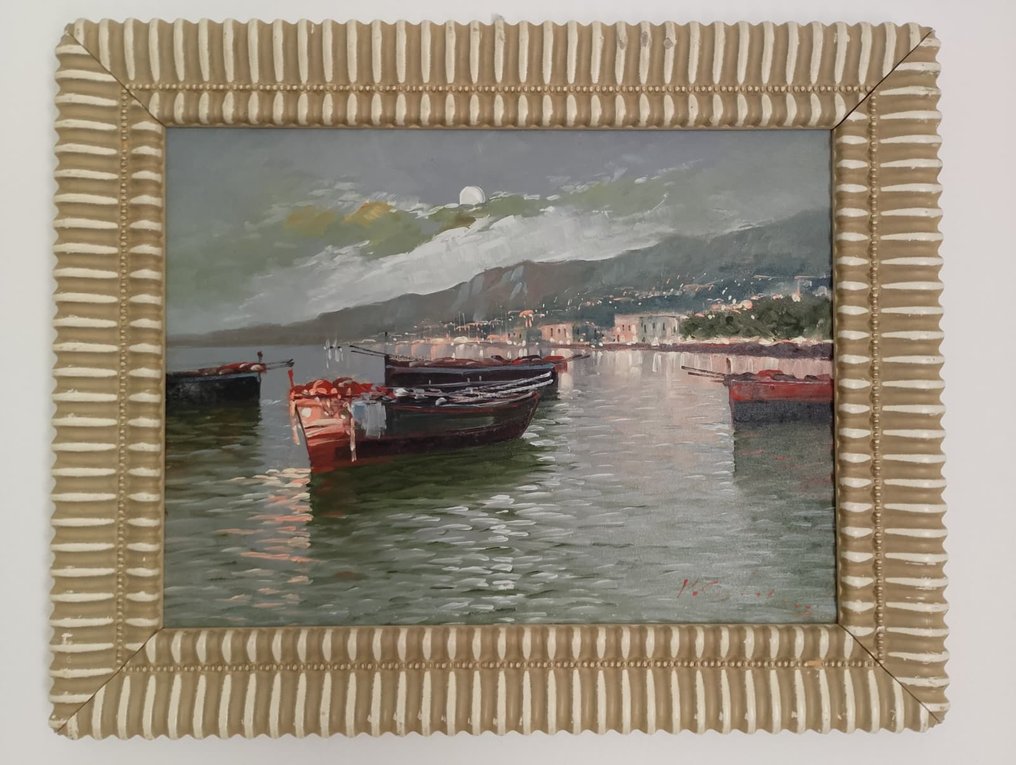 Vittorio Colucci (1935) - Marina di notte #3.2