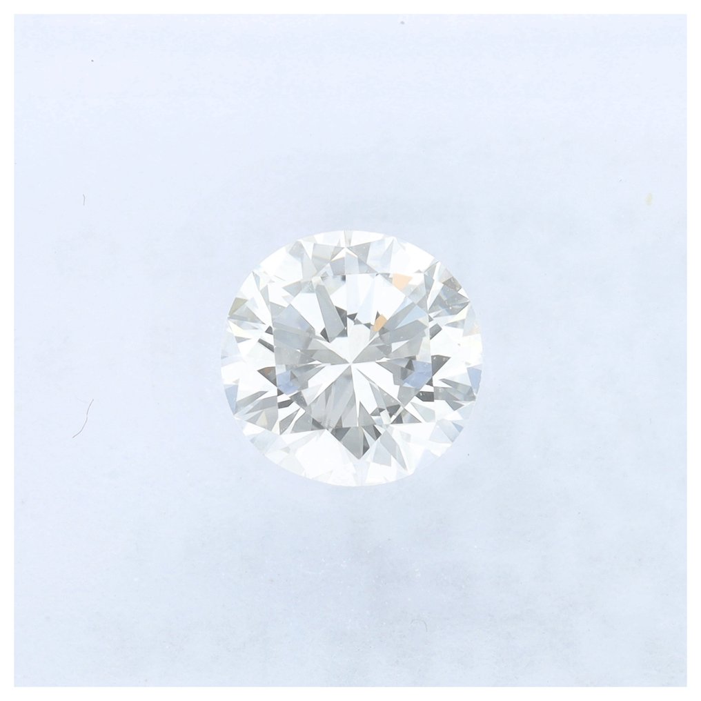 Nincs minimálár - 1 pcs Gyémánt (Természetes) - 0.53 ct - Kerek - E - VS1 - Nemzetközi Gemmológiai Intézet (IGI) #1.0