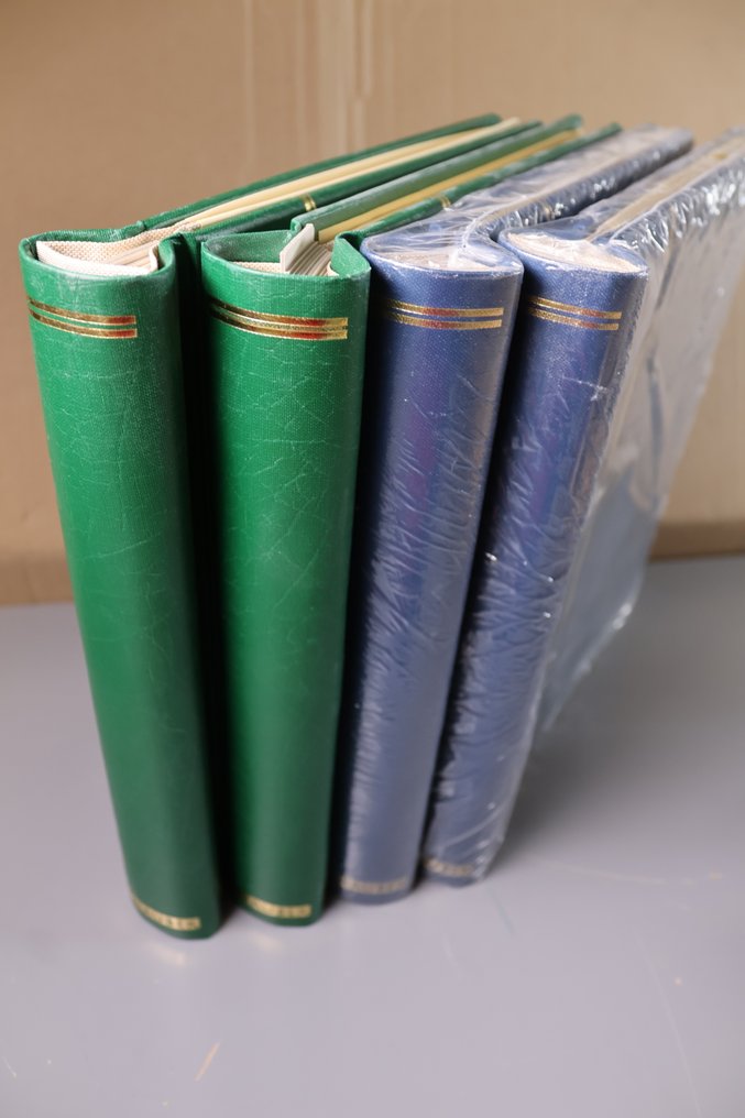 World  - 4 new Schaubek blank clip bonds #1.0