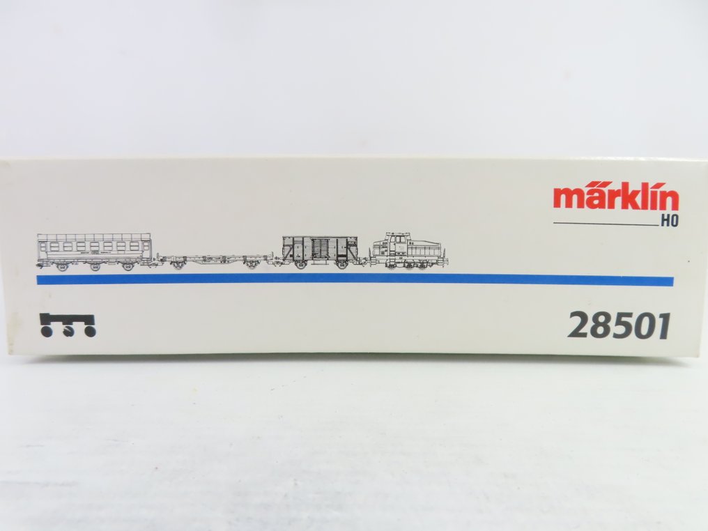 Märklin H0 - 28501 - Σετ τρένων (1) - Τριών τεμαχίων σετ με ατμομηχανή Henschel DHG 500 και 2 βαγόνια. - RAG, Ruhrkohle AG #3.2