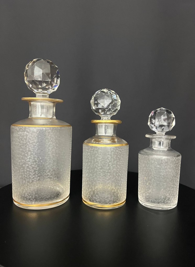 Saint Louis - 香水瓶 (3) - 水晶 - 三瓶套装 #1.0