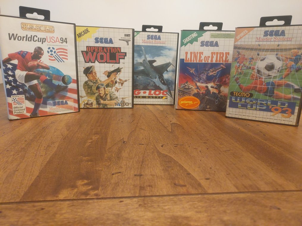 Sega - Master System - lot - 电子游戏 - 带原装盒 #1.0