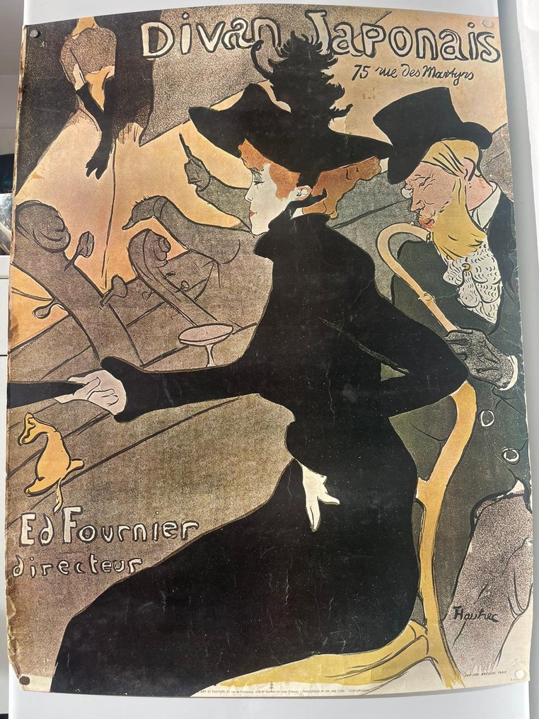 Henri de Toulouse Lautrec - Divan Japonais - 1890s #2.1