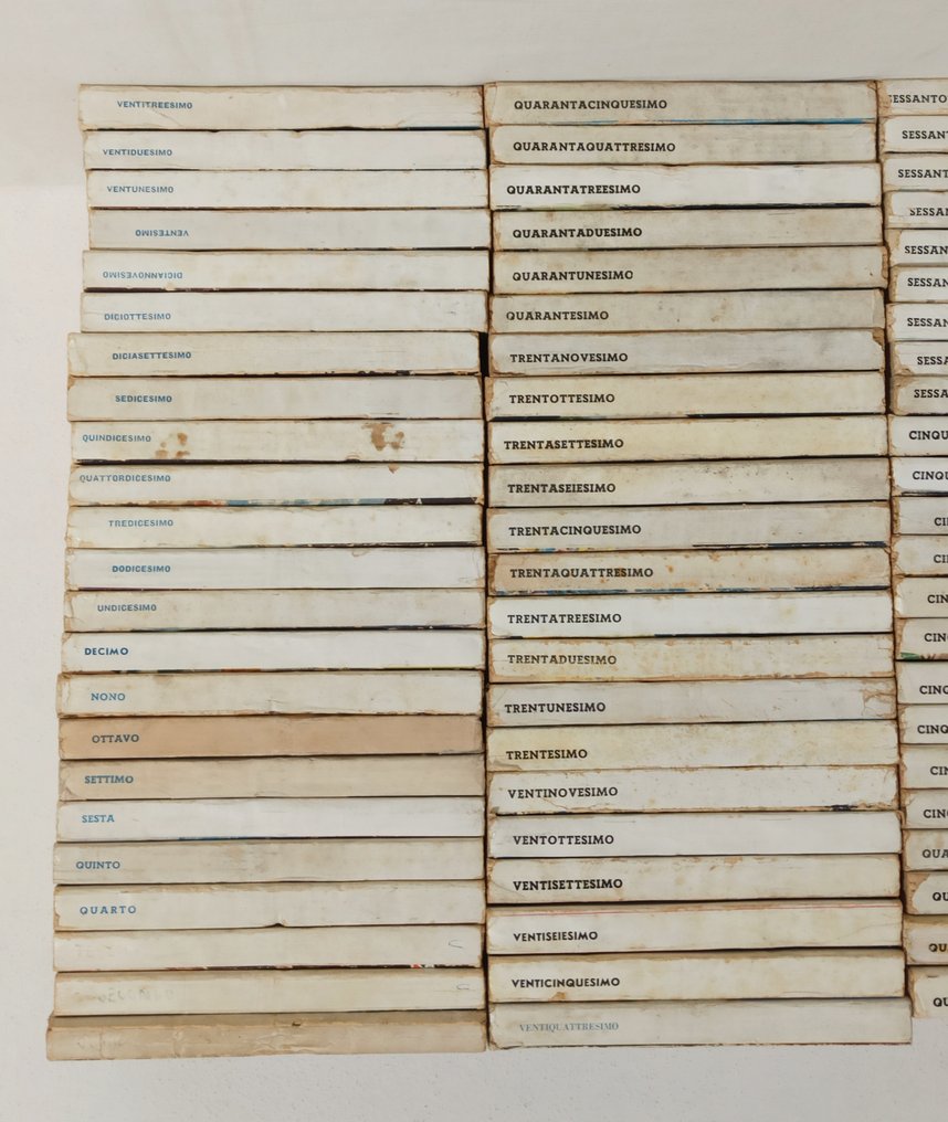 Intrepido Raccolta nn. 1/98 - sequenza originale semi completa (- nn. 88, 97) - 96 Complete series - Első kiadás - 1952 #3.2