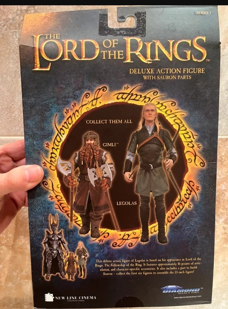 lord of the rings - Figur - Plast #2.1