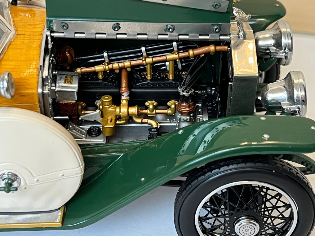 Franklin Mint Precision Models 1:24 - Modellino di auto decappottabile - Rolls Royce uit 1914 met houten carrosserie. #4.3