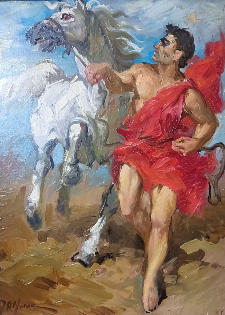 Federico Alfano (1933-1986) - Perseo con Pegaso #1.0