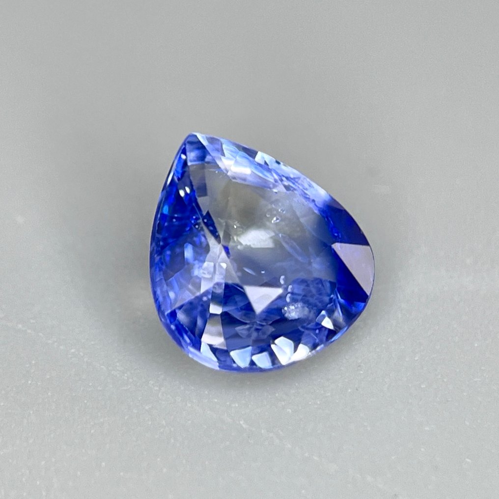 没有保留价 蓝色 蓝宝石  - 1.29 ct - 国际有色宝石协会（ICA GemLab） #2.1