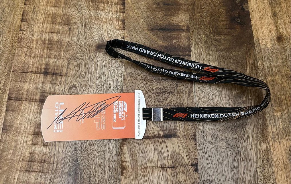 Red Bull Racing - formule 1 - Max Verstappen - 2025 - VIP pass #4.3