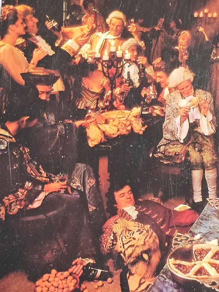 Michael Joseph (1941-) - Laminated Offley Orgy, unique extra-small print from the sixties #3.2