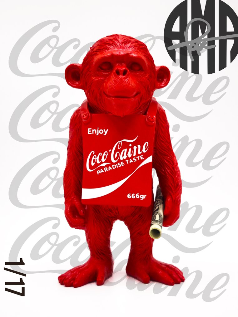 AMA • Pope (1985) - Coco Caine Chimp - Coca-Cola & Banksy #1.0