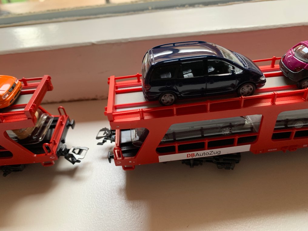 Märklin H0 - Model train freight carriage (2) - DB #4.3